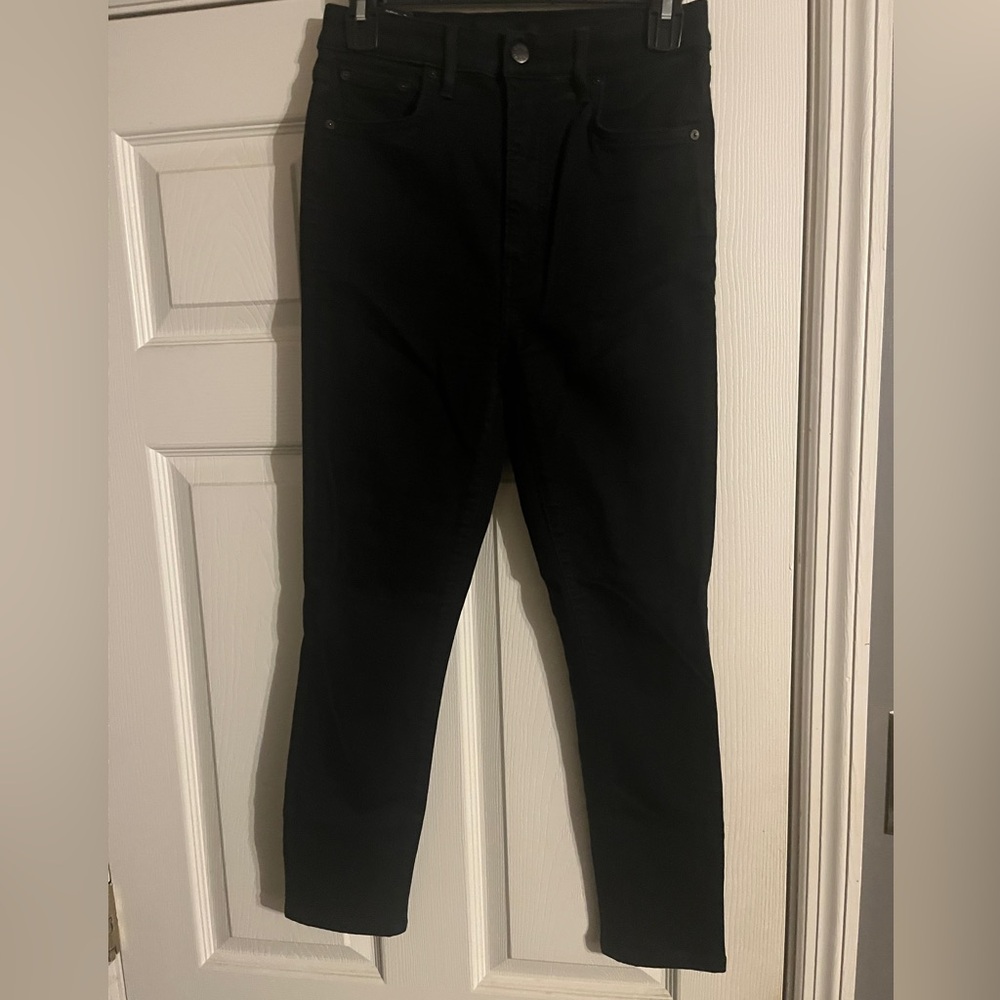 Denim Forum The Lola Women’s Black Stretch Skinny Jeans
